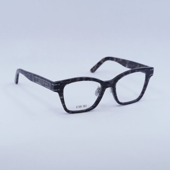 🕶️ New Dior DIORSIGNATUREO S2F 6800 Eyeglasses - Grey Leopard Frame 53mm - Picture 3 of 10
